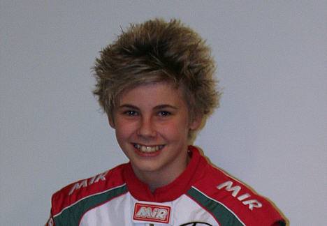 Østjyden er stolt over fabrikskontrakten med KSB Racing, hvilket kun bliver en realitet for yderst få karting-kørere.